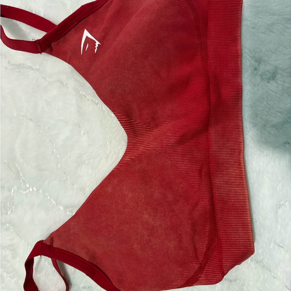 Gymshark Vibrant Red Seamless Bra